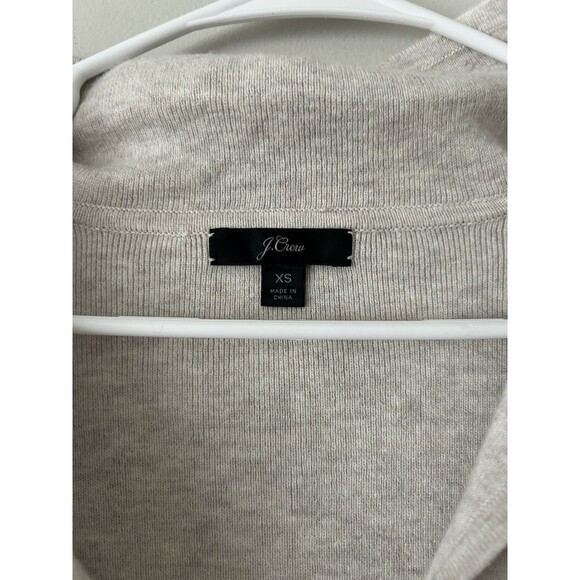 J. Crew Merino Wool Blend Collared Button Up Sweater/Cardigan Size XS Career - Picture 8 of 10